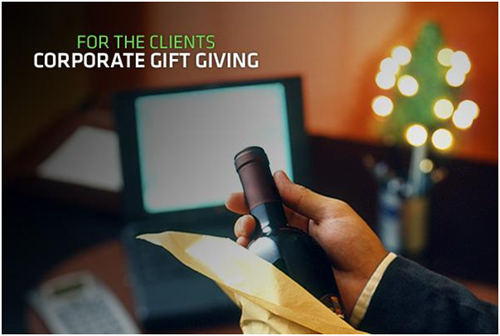 Corporate gifts for the clients