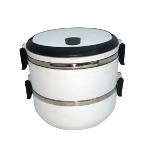 FG-202B 2 Tier Stainless Steel Lunch Box