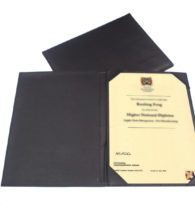 FG-256B Single Sided PU Certificate Holder