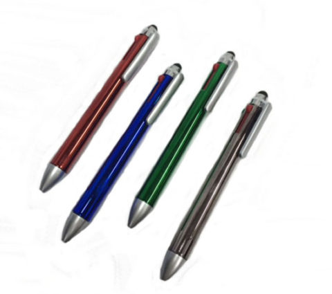 FG-325 4-in-1 Metallic Pen with Stylus