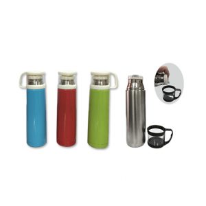 FG-808 500ml Stainless Steel Vacuum Flask with Cup Lid