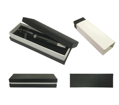 FG-811 Black Pen Box with white sleeve