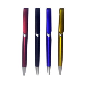 FG-836 Metallic Plastic Pen with Black Ink