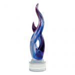 Water manifold crystal trophy